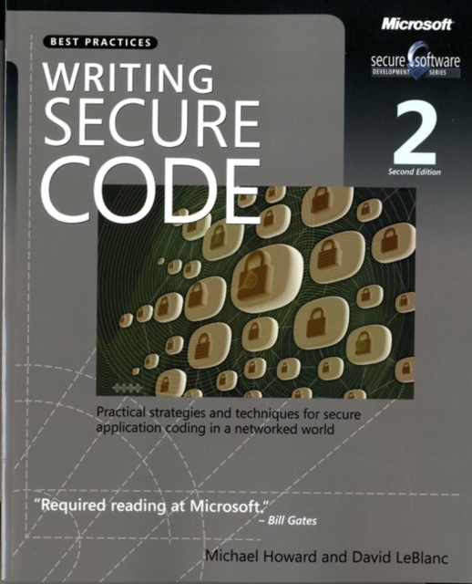 Writing Secure Code, Paperback Book