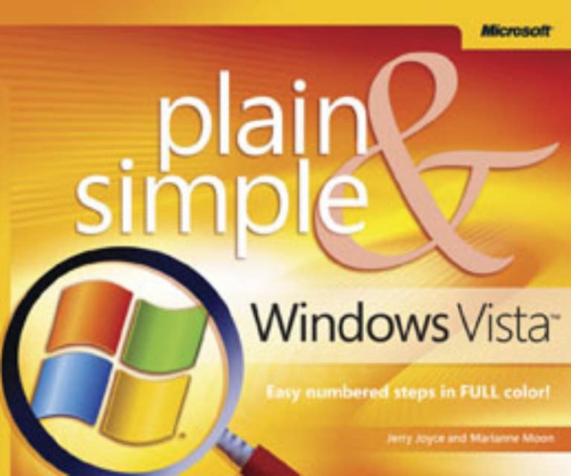 Windows Vista Plain & Simple, Paperback Book
