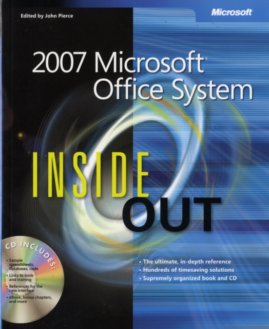 2007 Microsoft Office System Inside Out, Mixed media product Book
