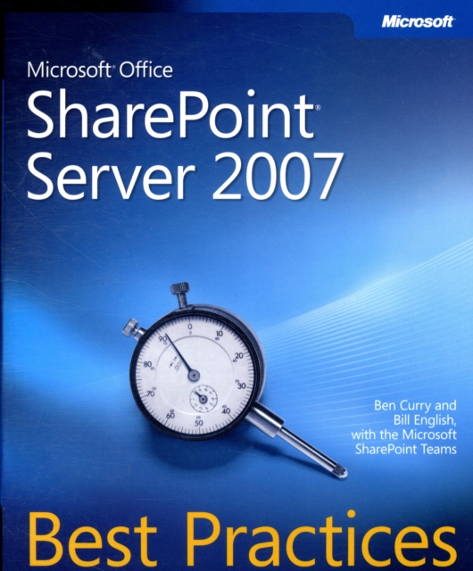 Microsoft Office SharePoint Server 2007 Best Practices, Mixed media product Book