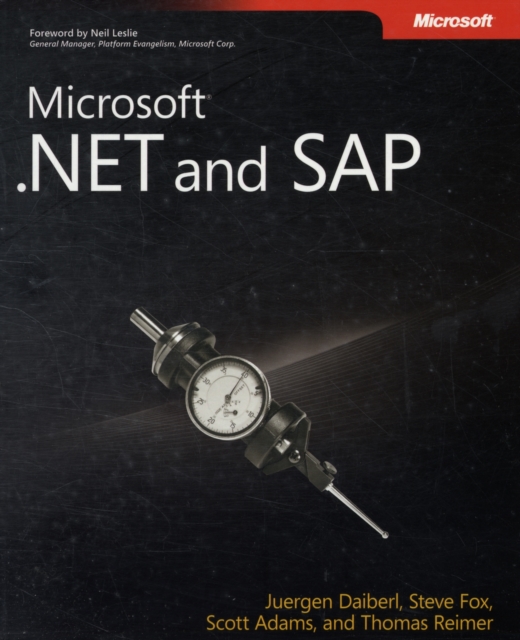 Microsoft .NET and SAP, Mixed media product Book