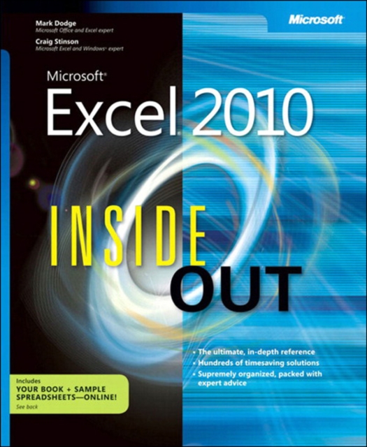 Microsoft Excel 2010 Inside Out, PDF eBook