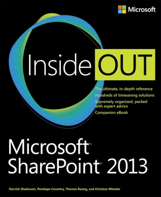 Microsoft SharePoint 2013 Inside Out, Paperback / softback Book