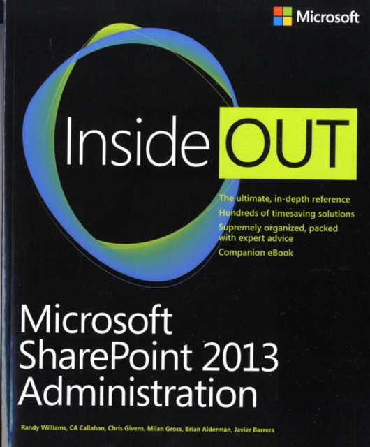 Microsoft SharePoint 2013 Administration Inside Out, Paperback / softback Book
