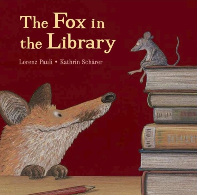 Fox in the Library, Hardback Book