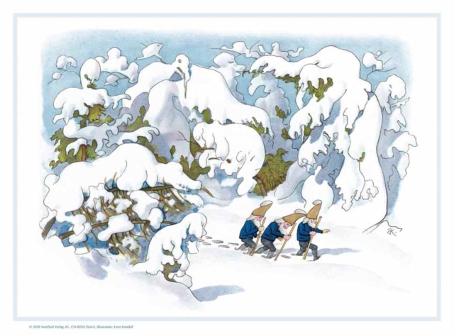 Gnomes in the Snow Advent Calendar, Calendar Book