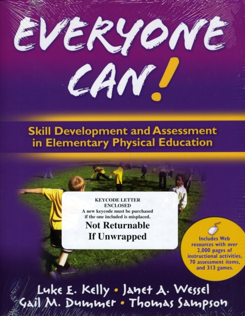 Everyone Can! : Skill Development and Assessment in Elementary Physical Education with Web Resources, Paperback / softback Book