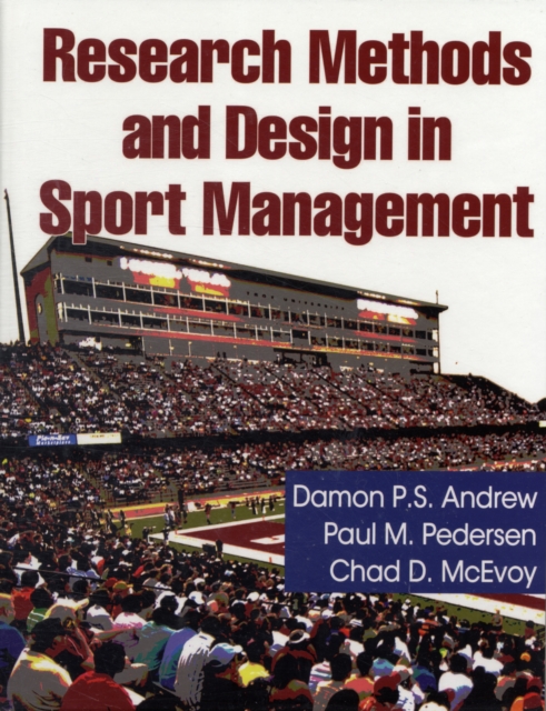 Research Methods and Design in Sport Management, Hardback Book