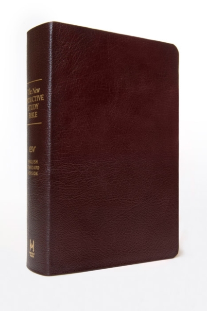 The New Inductive Study Bible Milano Softone (TM) (ESV, charcoal), Leather / fine binding Book