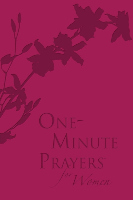 One-Minute Prayers (R) for Women Milano Softone (TM) Raspberry, Leather / fine binding Book