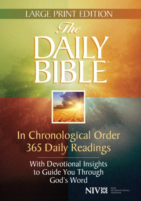 The Daily Bible (R) Large Print Edition, Hardback Book