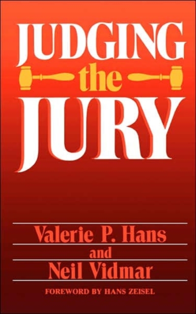 Judging The Jury, Paperback / softback Book