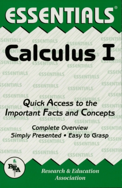 Calculus I Essentials, EPUB eBook