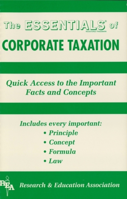 Corporate Taxation Essentials, EPUB eBook