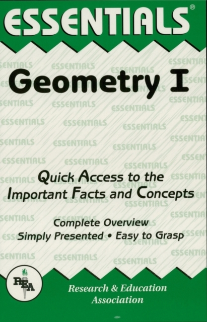 Geometry I Essentials, EPUB eBook