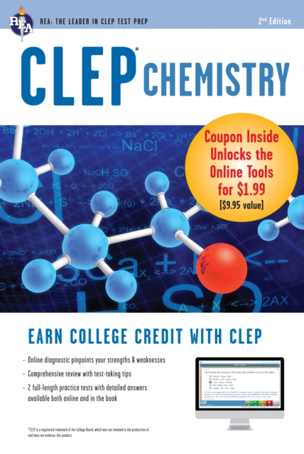 CLEP(R) Chemistry Book + Online, EPUB eBook