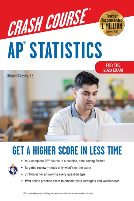 AP(R) Statistics Crash Course, For the 2020 Exam, Book + Online, EPUB eBook