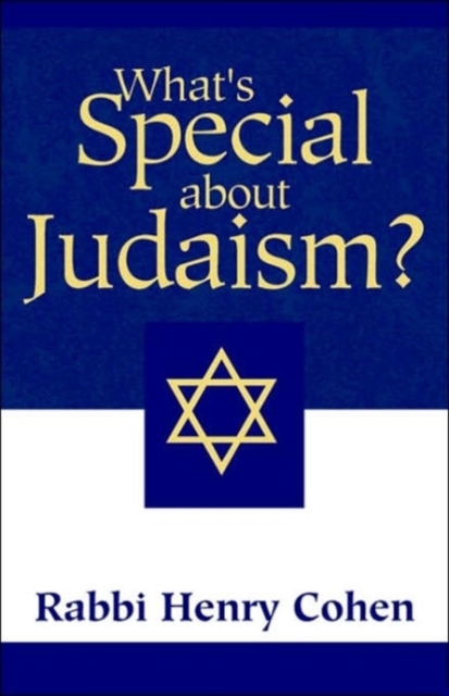 What's Special about Judaism?, Hardback Book