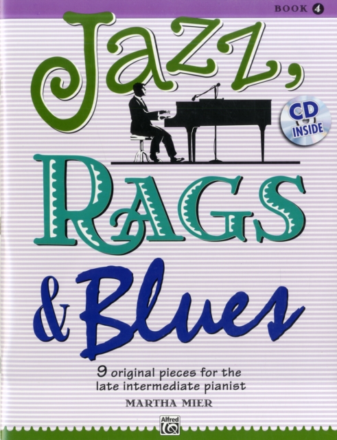 JAZZ RAGS & BLUES BK 4 GRADE 4 BK & CD, Paperback Book