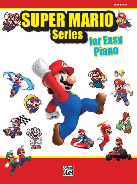 Super Mario Series for Easy Piano, Book Book