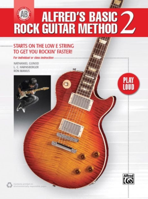 ALFREDS BASIC ROCK GUITAR METHOD 2 BOOK, Paperback Book