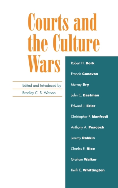 Courts and the Culture Wars, Hardback Book