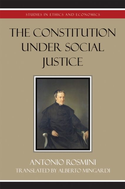 The Constitution Under Social Justice, Paperback / softback Book