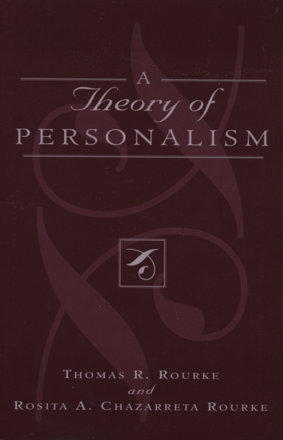 A Theory of Personalism, Paperback / softback Book