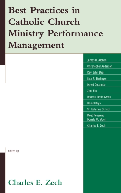 Best Practices in Catholic Church Ministry Performance Management, Hardback Book