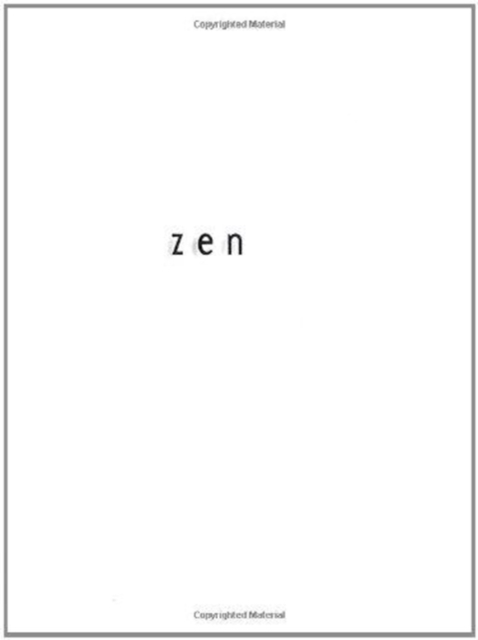 Zen, Hardback Book