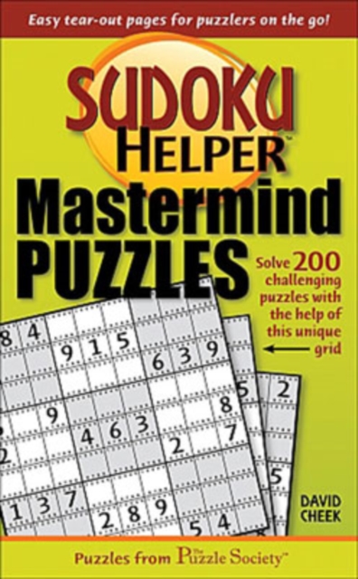 Sudoku Helper Mastermind Puzzles, Paperback Book