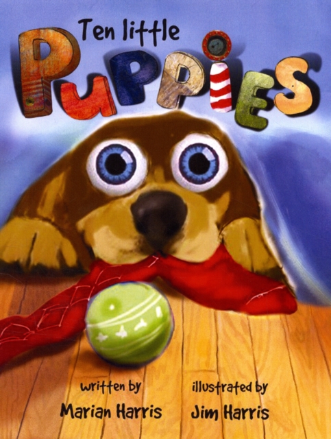Ten Little Puppies, Hardback Book