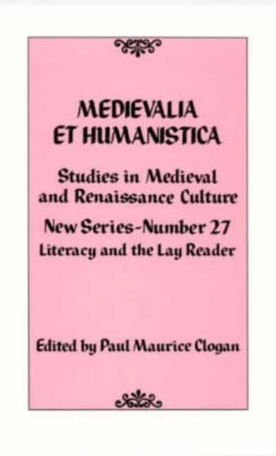 Medievalia et Humanistica No. 27, Hardback Book