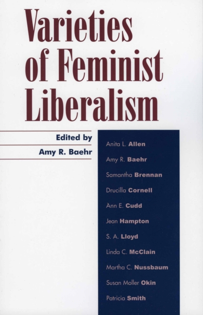 Varieties of Feminist Liberalism, Paperback / softback Book