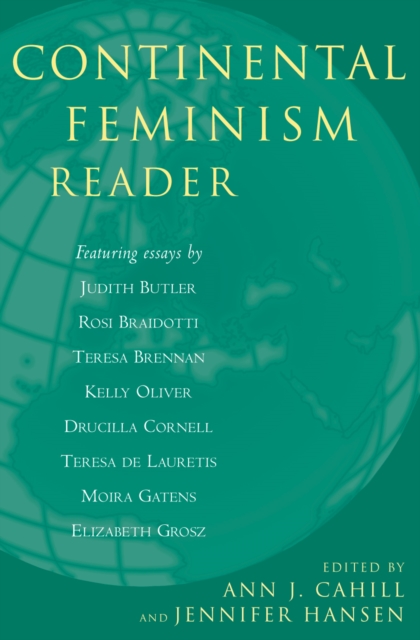Continental Feminism Reader, Hardback Book