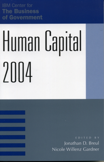 Human Capital 2004, Paperback / softback Book