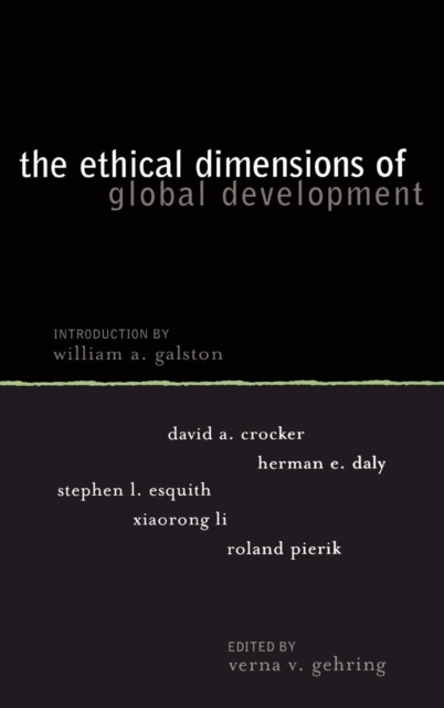 Ethical Dimensions of Global Development, Hardback Book