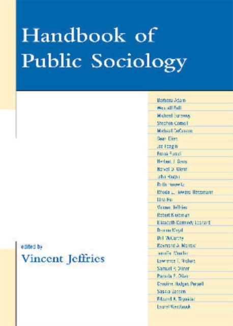 Handbook of Public Sociology, Paperback / softback Book