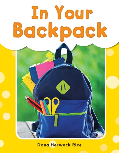 In Your Backpack, EPUB eBook