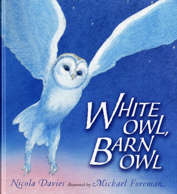 White Owl, Barn Owl, Hardback Book