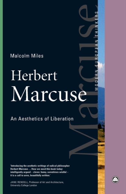 Herbert Marcuse : An Aesthetics of Liberation, Paperback / softback Book