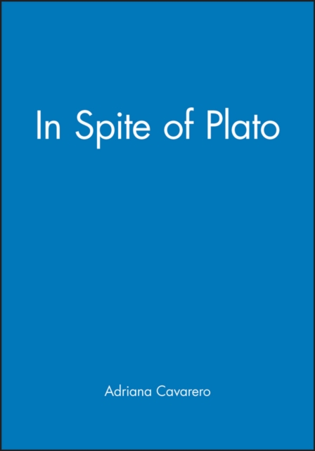 In Spite of Plato, Paperback / softback Book