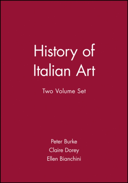 History of Italian Art, 2 Volume Set, Paperback / softback Book