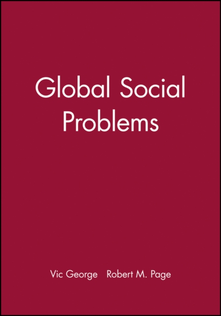 Global Social Problems, Hardback Book