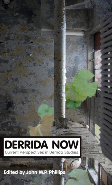 Derrida Now : Current Perspectives in Derrida Studies, Hardback Book