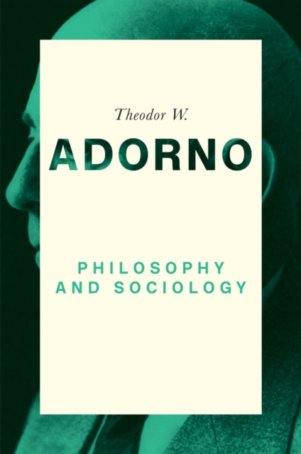 Philosophy and Sociology: 1960, Hardback Book