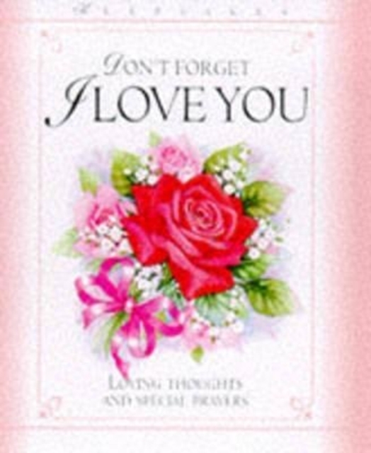 Don't Forget I Love You : Loving Thoughts and Special Prayers, Paperback / softback Book