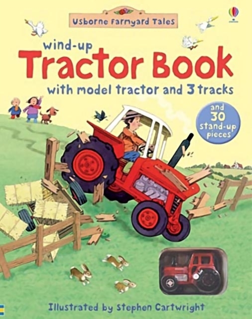 Farmyard Tales Wind-Up Tractor Book, Novelty book Book