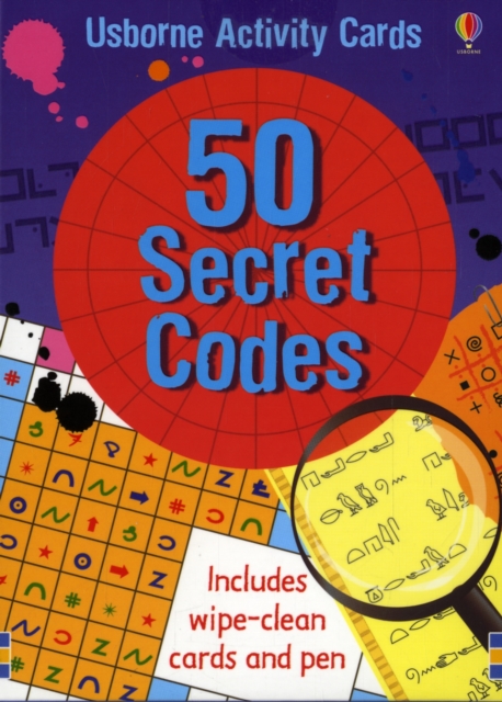 50 Secret codes, Cards Book