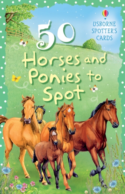 50 Horses and Ponies to Spot, Cards Book